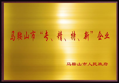 马鞍山市“专、精、特、新”企业